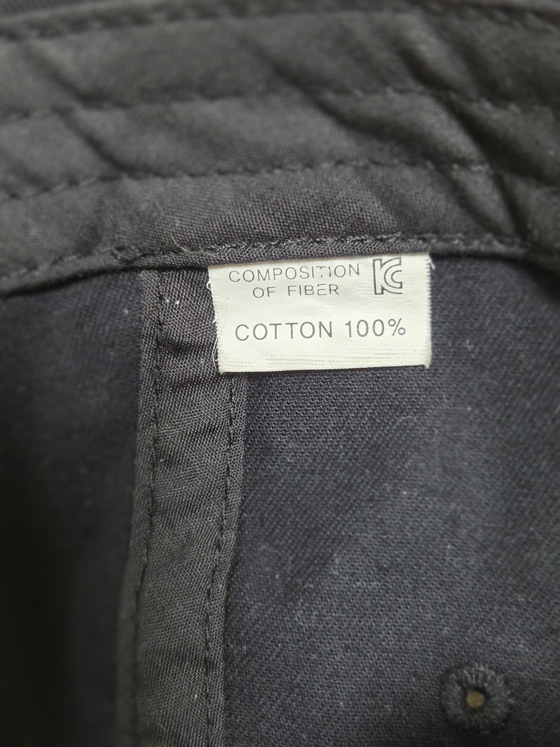 발렌시아가 블랙 볼캡 모자 상품이미지3