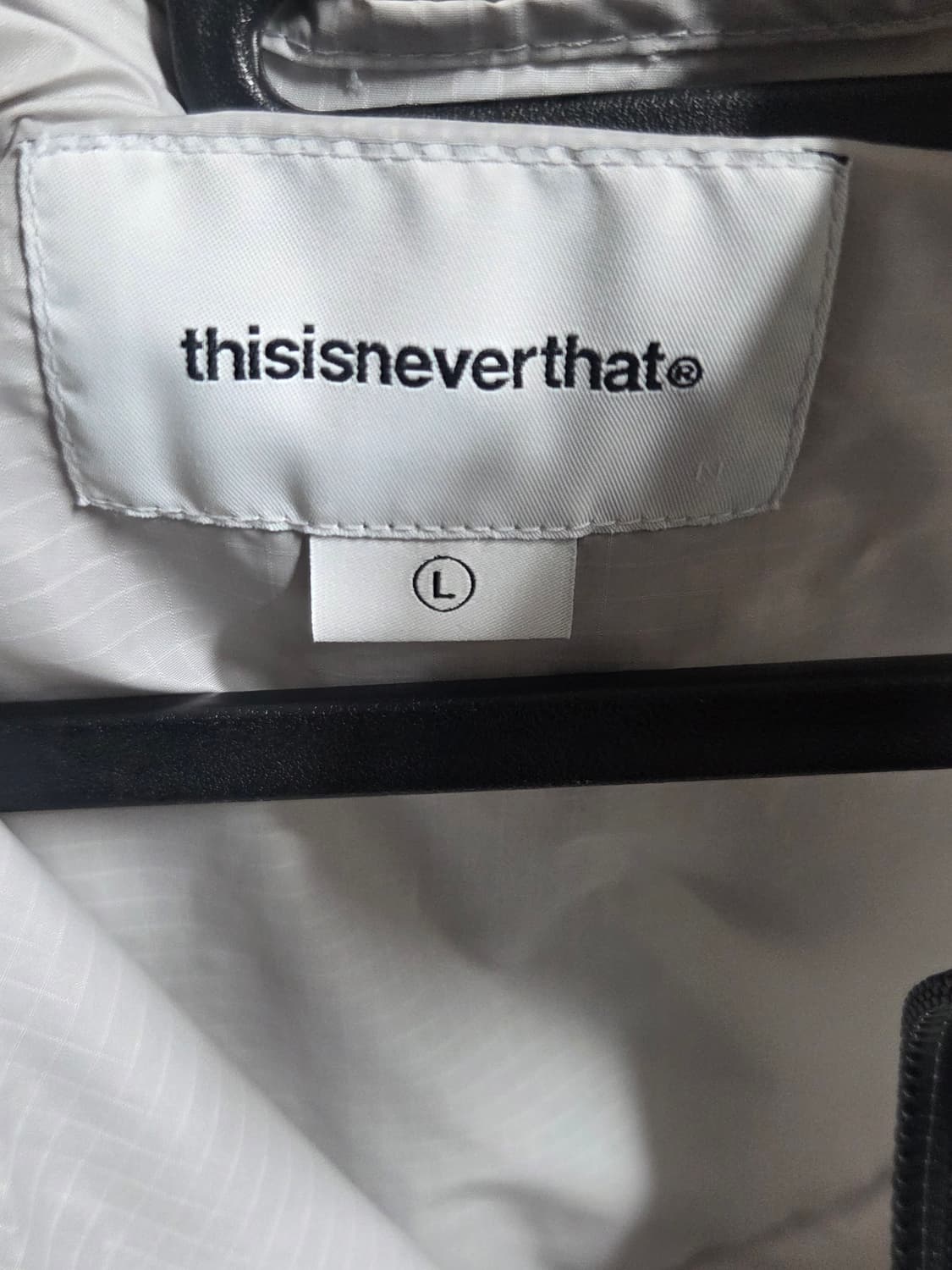 디스이즈네버댓 T-Light 회색 바람막이 L 사이즈 상품이미지3