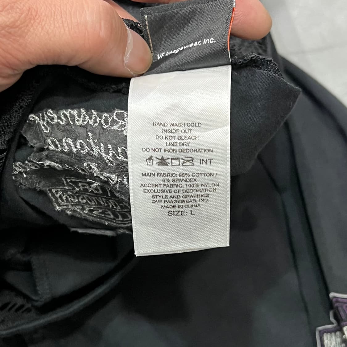  할리데이비슨 스컬 펀칭 긴팔티 y15134 상품이미지8