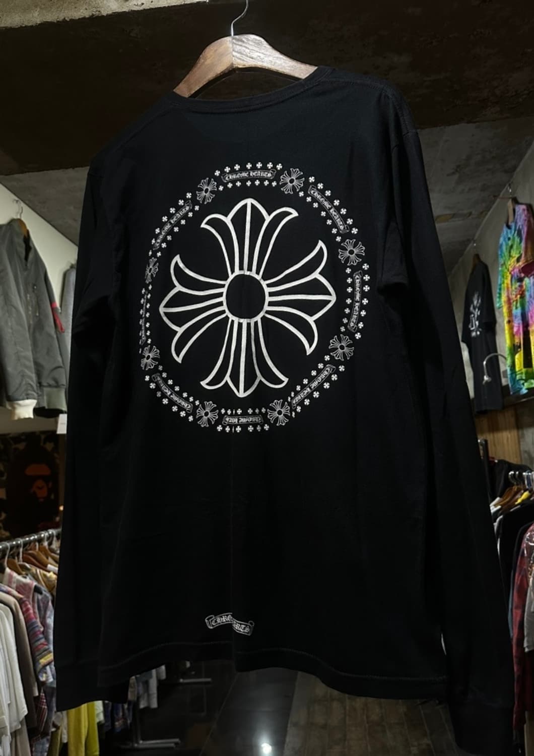 Chrome Hearts 크롬하츠 플러스 프린팅 롱슬리브 상품이미지1