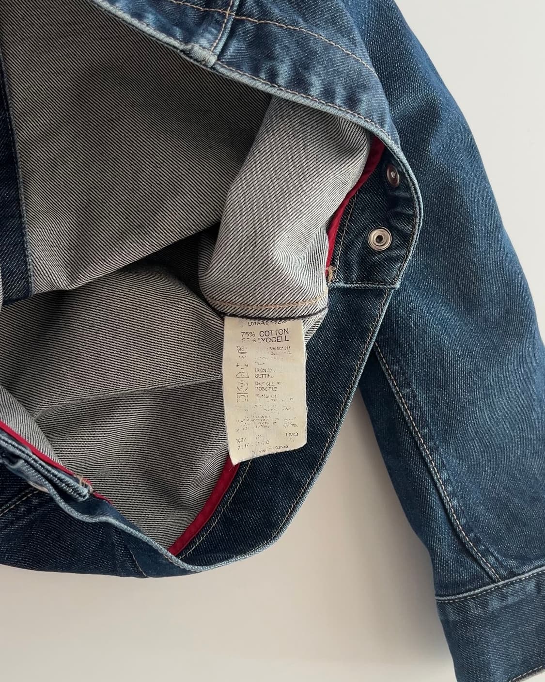 리바이스 엔지니어드진 데님 자켓 M 상품이미지6