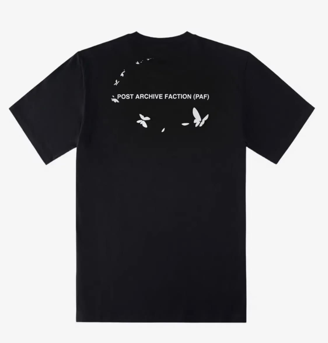[구매] 포스트아카이브팩션 파프 수베니어 나비 반팔 티셔츠 S 상품이미지1