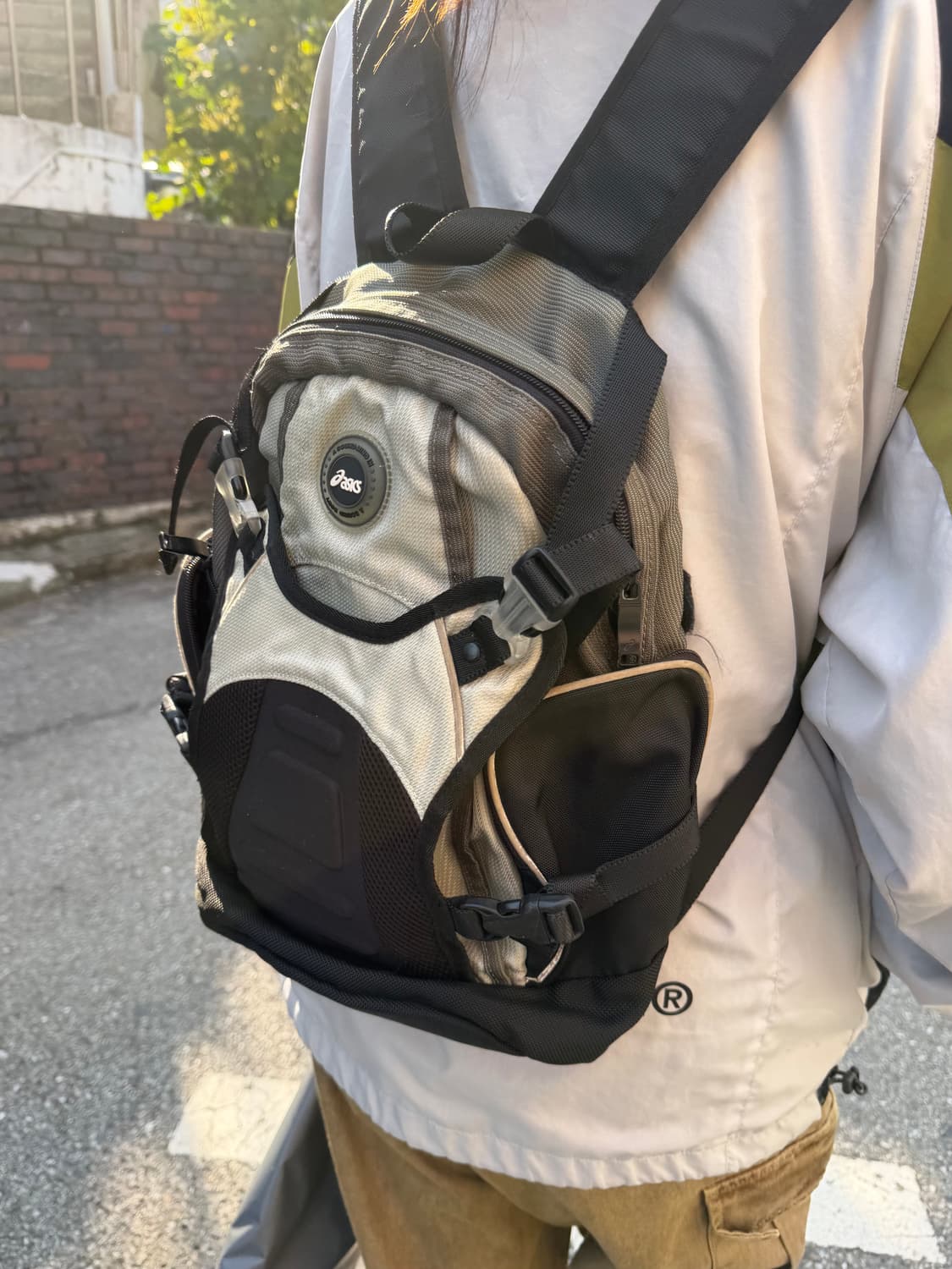 아식스 빈티지 고프코어 미니 백팩 상품이미지1