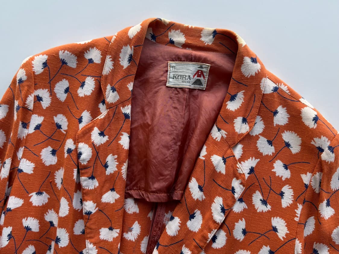 빈티지 봄/여름 자켓 (레이온 100%) 상품이미지3