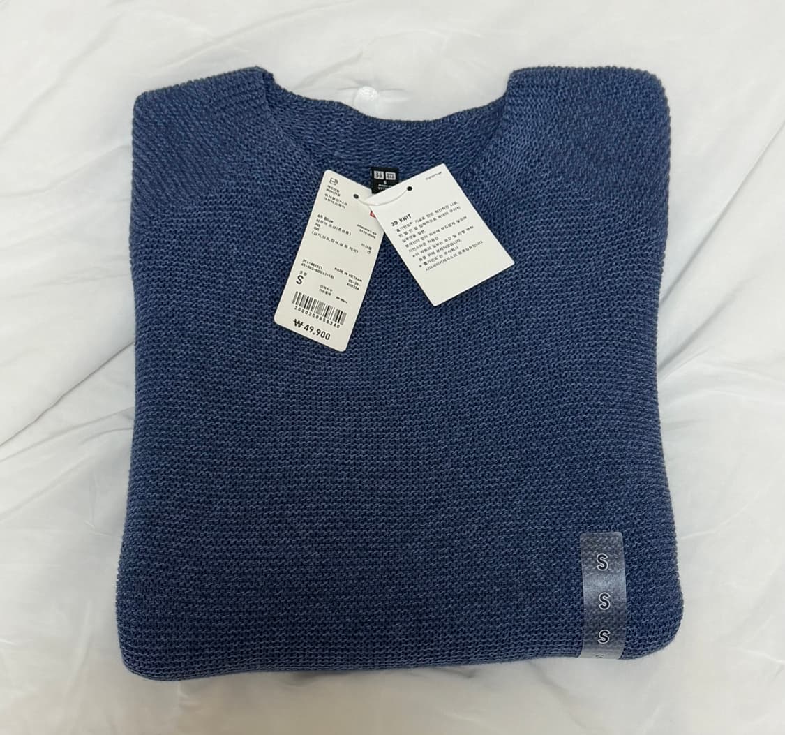 [새 상품] 유니클로 워셔블 3D니트 s(남녀공용) 상품이미지2