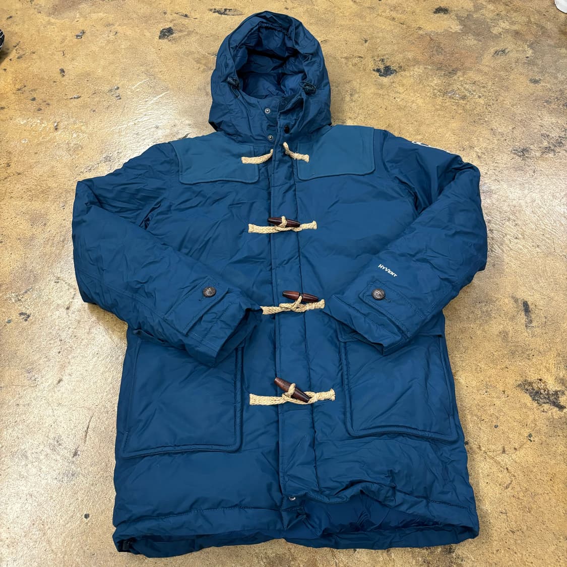 노스페이스 블루 더플 떡볶이 코트 st 후드 롱패딩 상품이미지2