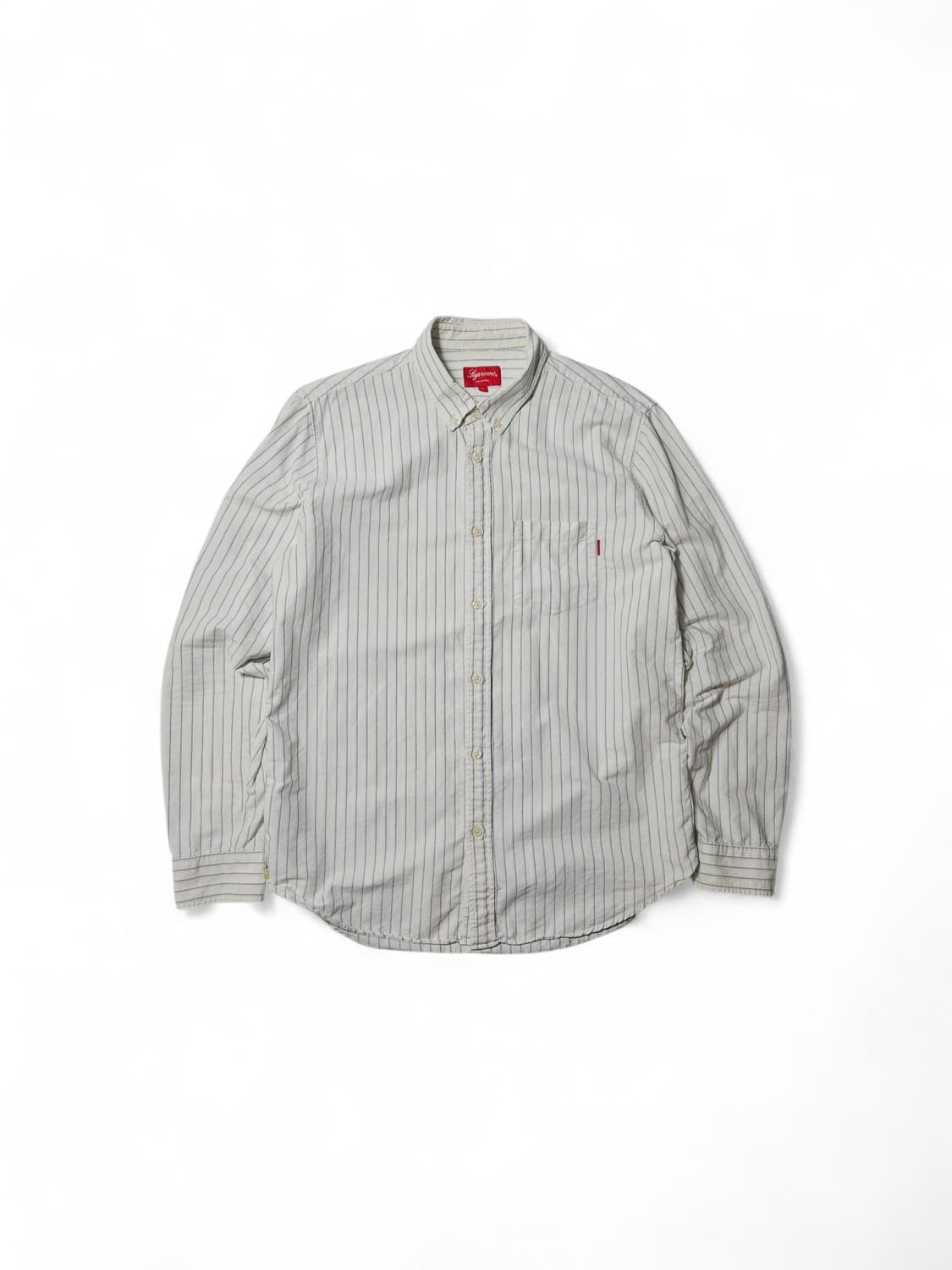 슈프림 스트라이프 셔츠 L 상품이미지1