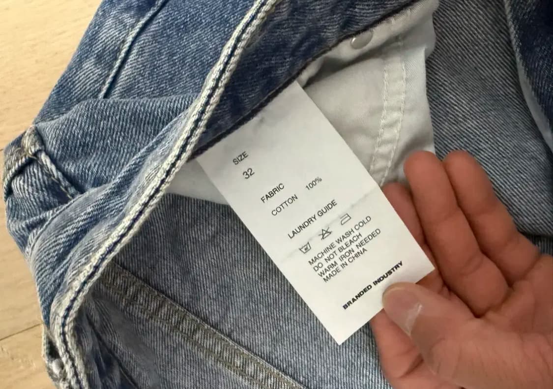 브랜디드 / EXTRA WIDE DENIM PANTS / 32 상품이미지5