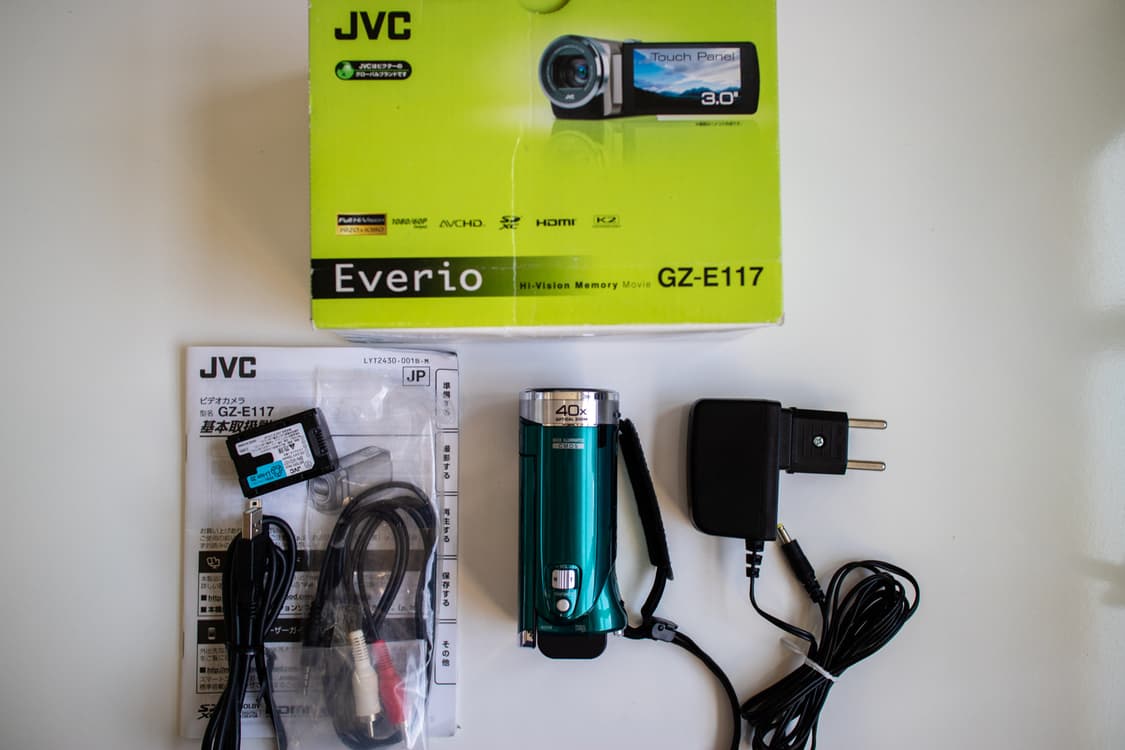 JVC Everio GZ-E117-G / 빈티지 디지털 캠코더 상품이미지9
