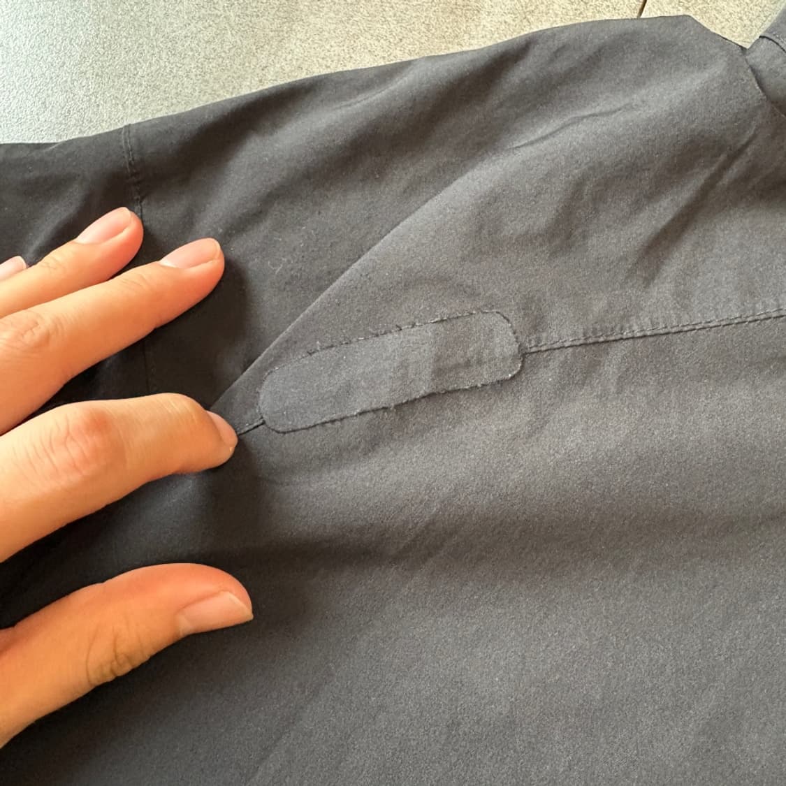 노스페이스 국내 고어텍스 블랙 윈드브레이커 자켓 상품이미지5