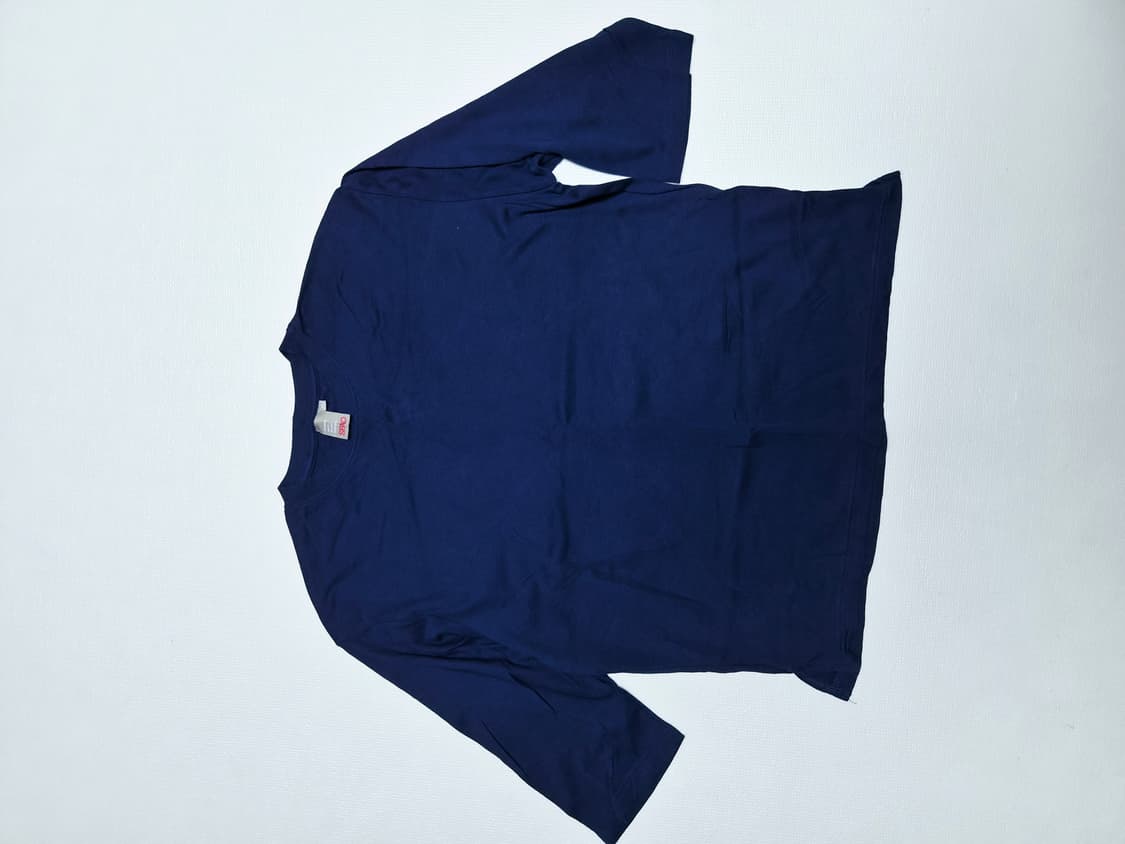 스파오 SPAO 남자 솔리드 7부 티셔츠 110 블루 상품이미지1