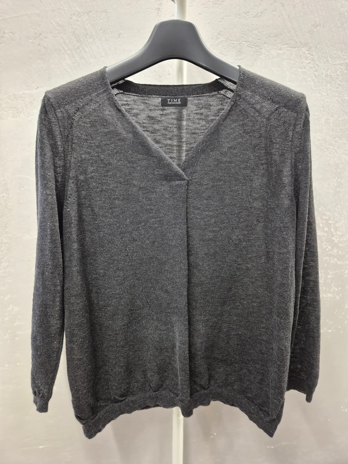 타임 포스트모던 그레이 가디건 F 상품이미지2