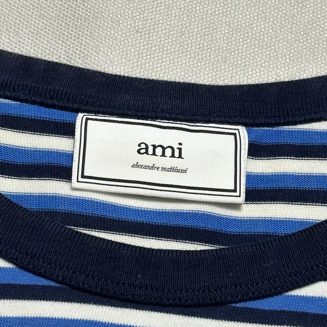 L 아미 블루 스트라이프 롱 슬리브 상품이미지4