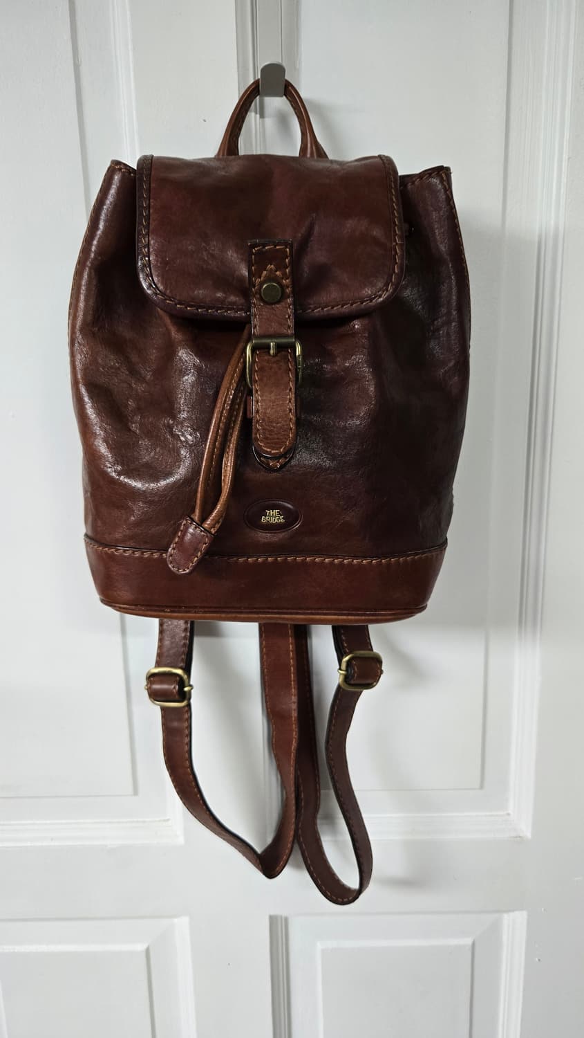 이태리 the bridge 빈티지가죽 백팩 상품이미지1
