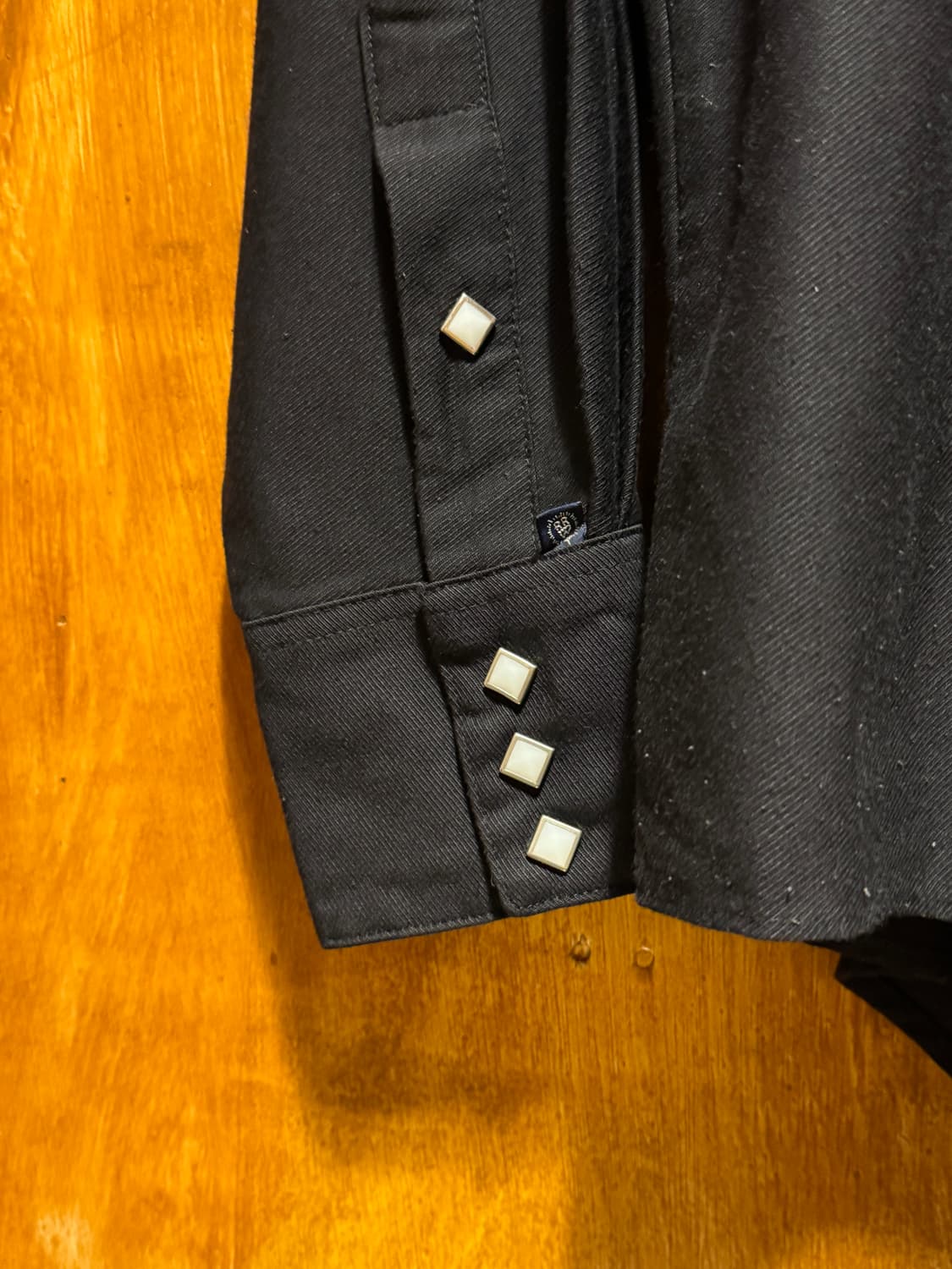 60s 락마운트 레이온 웨스턴셔츠 (42) 상품이미지4