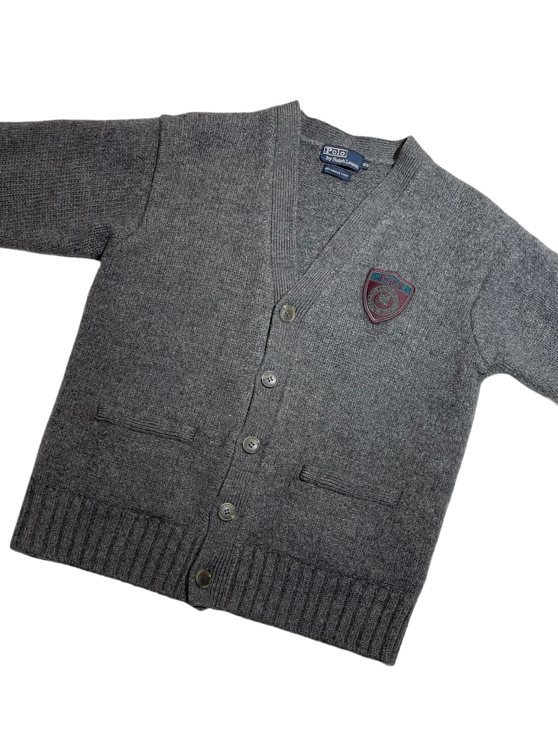 폴로랄프로렌 자수 차콜 가디건 상품이미지2
