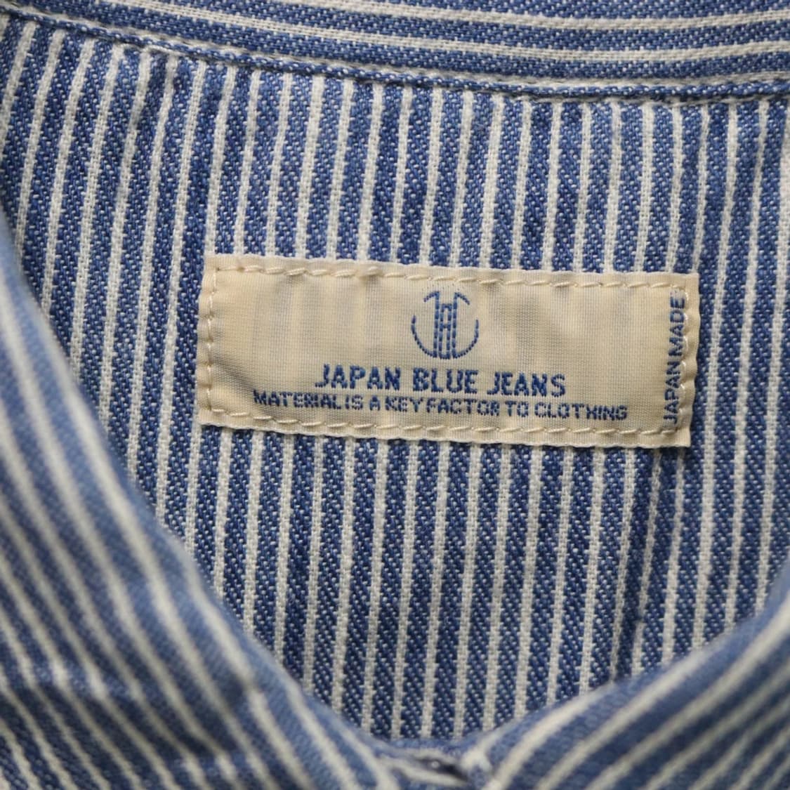 JAPAN BLUE JEANS 스트라이프 롱 셔츠 65439 상품이미지8