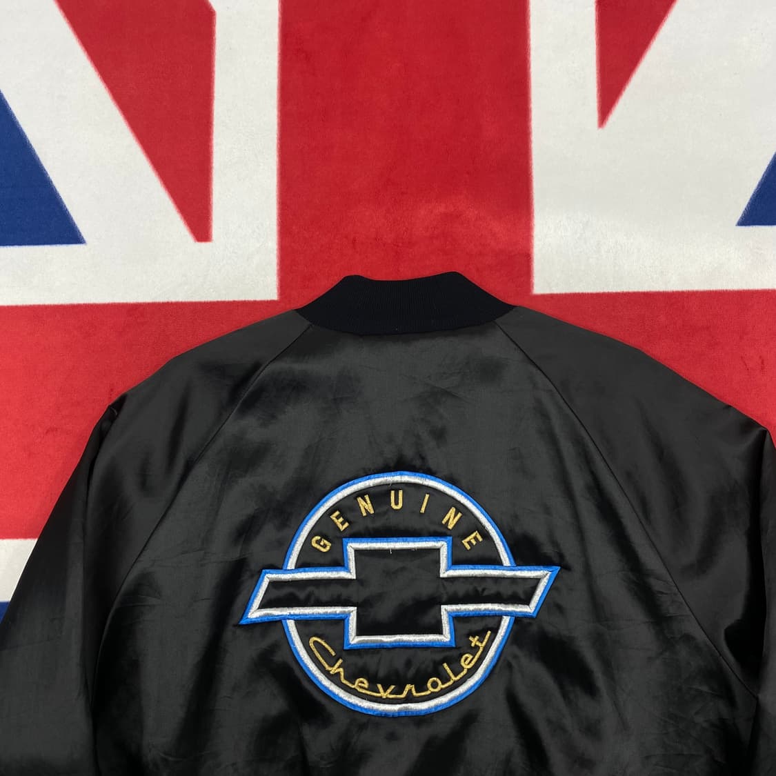 90s USA 쉐보레 세틴자켓 XL  상품이미지6