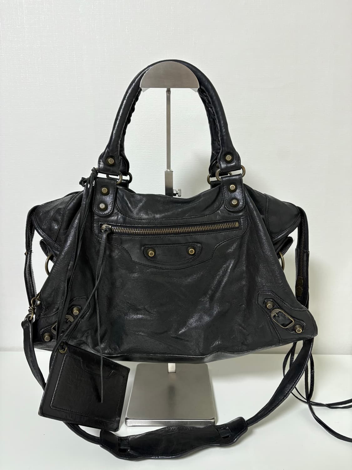 발렌시아가 시티 모터백 미디움 상품이미지7