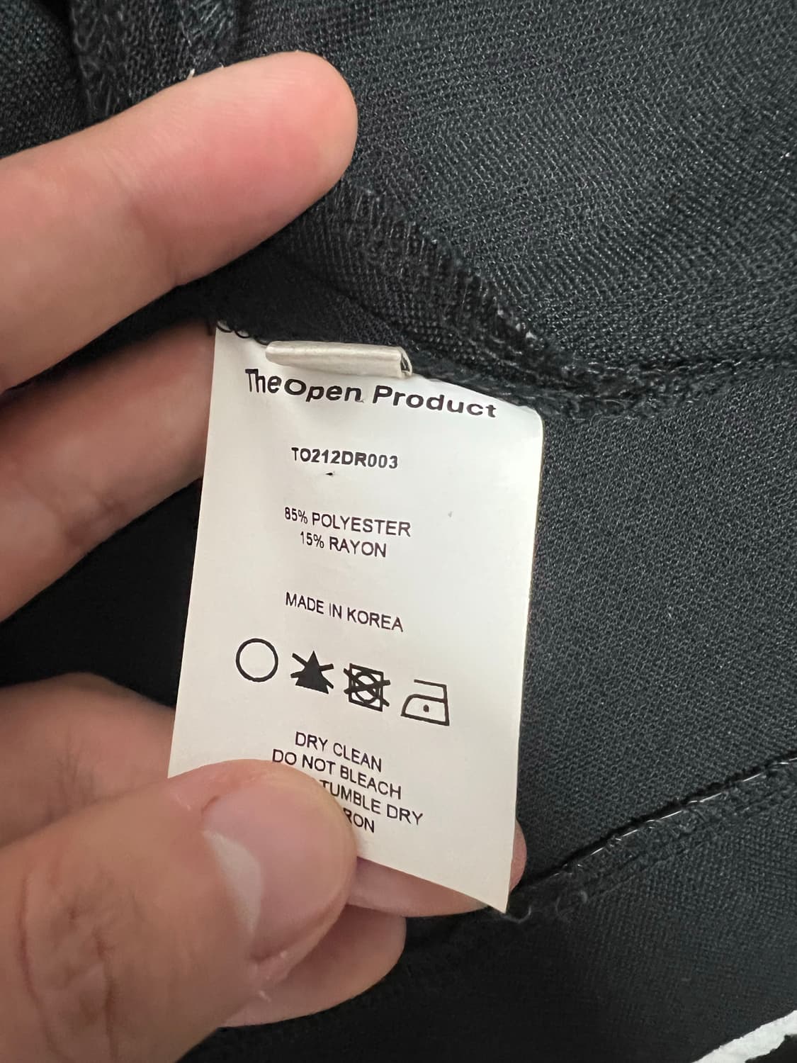 더 오픈프로덕트 원피스 블랙 컬러 상품이미지3