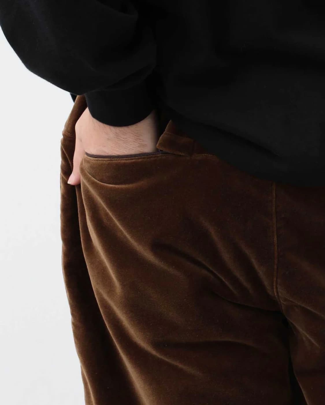 [새상품/4사이즈] 캡틴선샤인 코튼 벨벳 트랙팬츠 상품이미지6