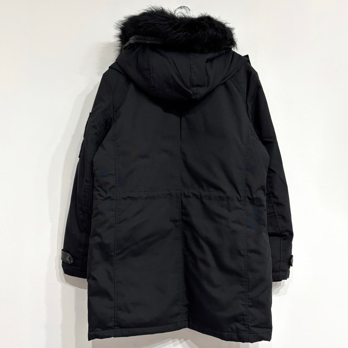 [새상품] 퍼 후드 패딩 상품이미지3