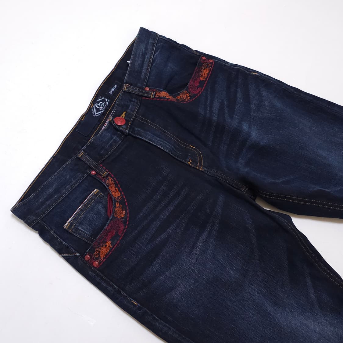 Evisu embroidered straight denim 상품이미지3