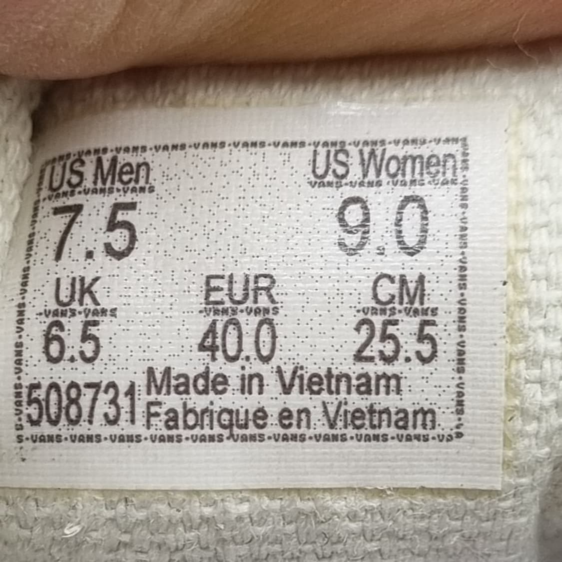 반스 올드스쿨 컬러띠어리 스니커즈255 상품이미지6