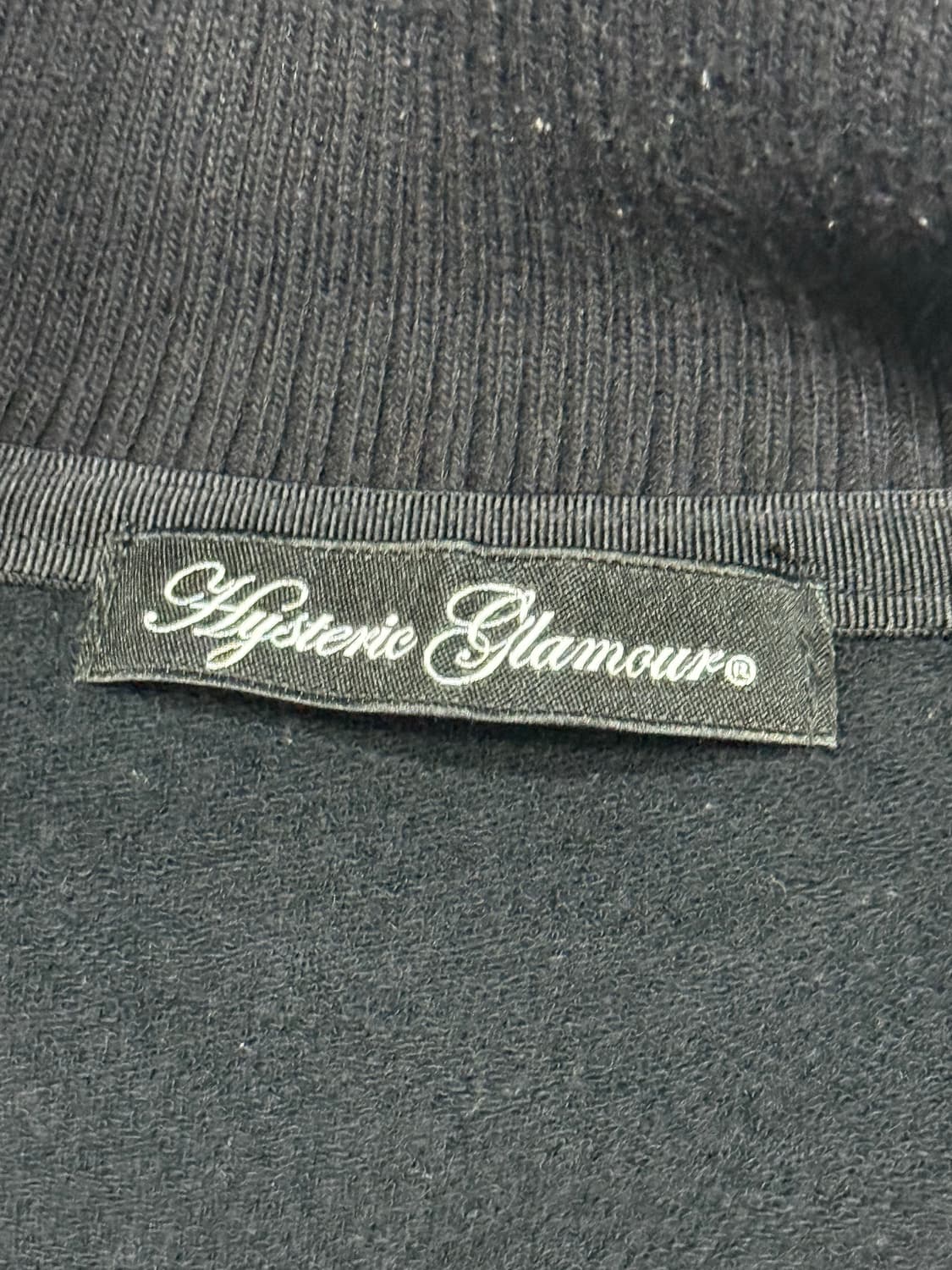 히스테릭 글래머 아카이브 바이커걸 해골 그래픽 집업 져지 자켓 상품이미지5