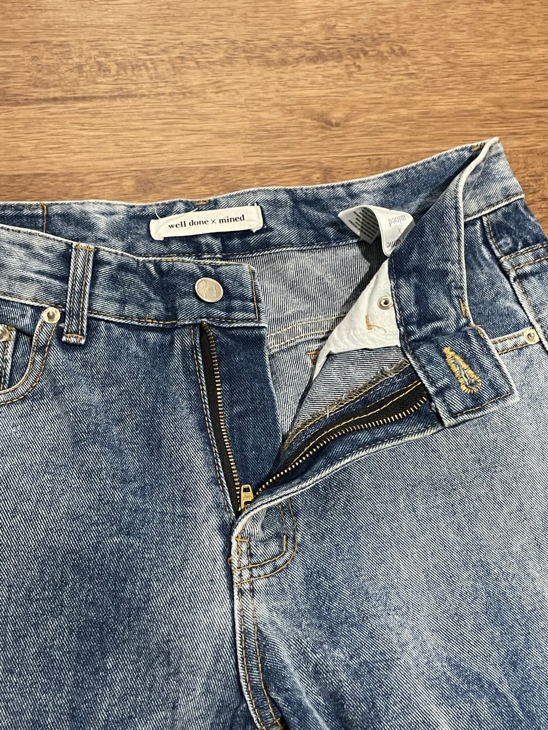 well done x mined 데님 팬츠 상품이미지8