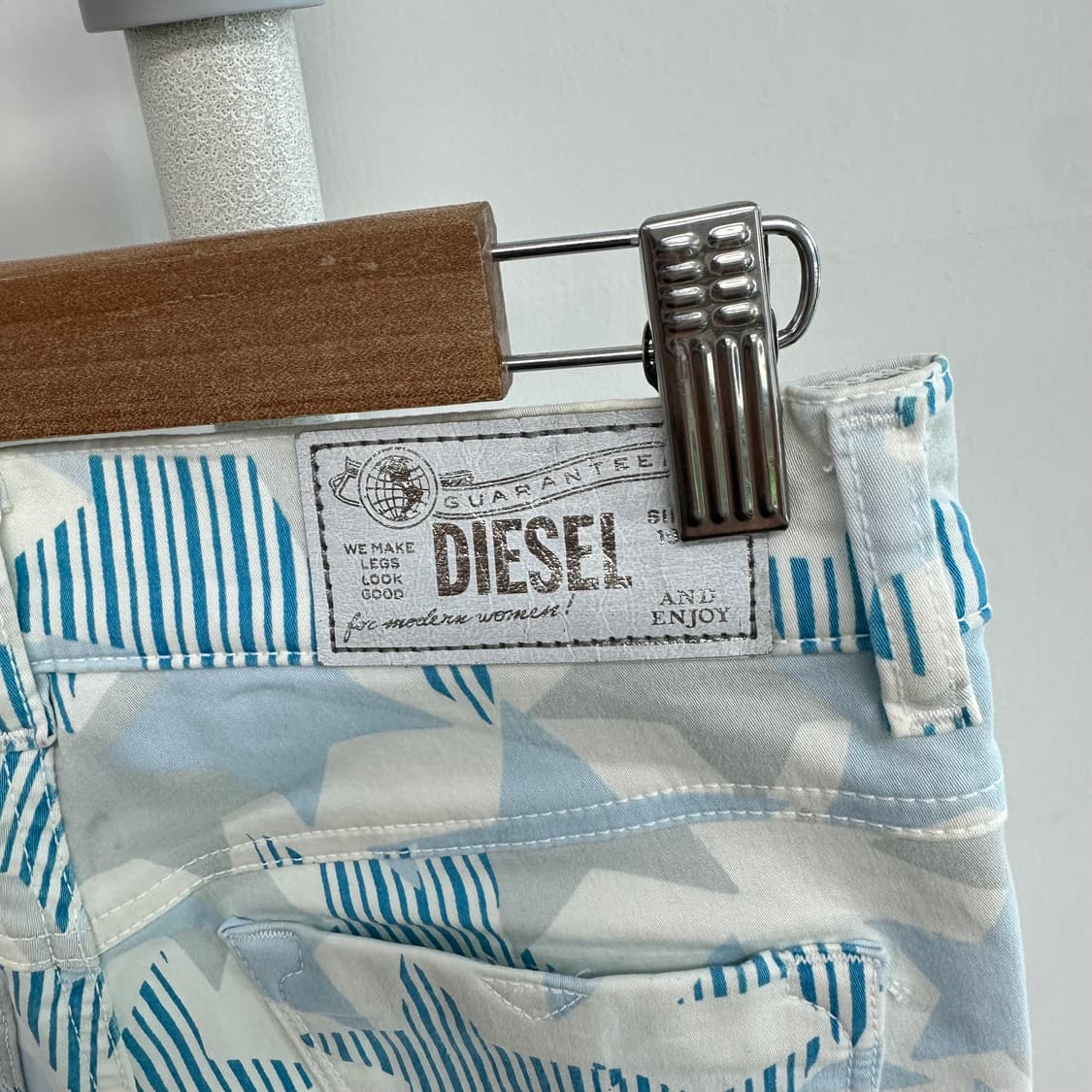 디젤 스타 패턴 디자인 팬츠 상품이미지6