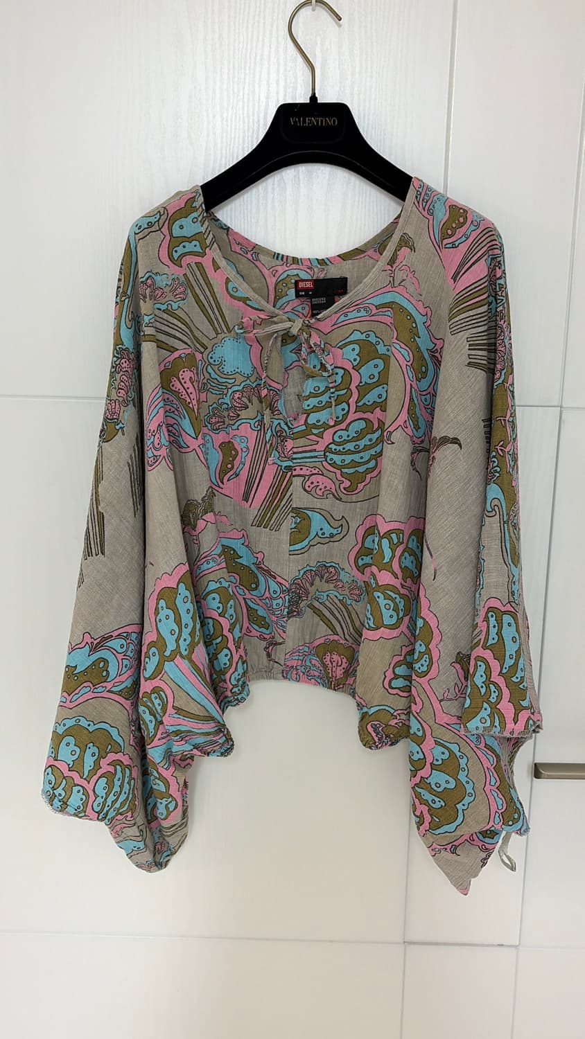 디젤 면100 블라우스 44-66 정품  상품이미지1