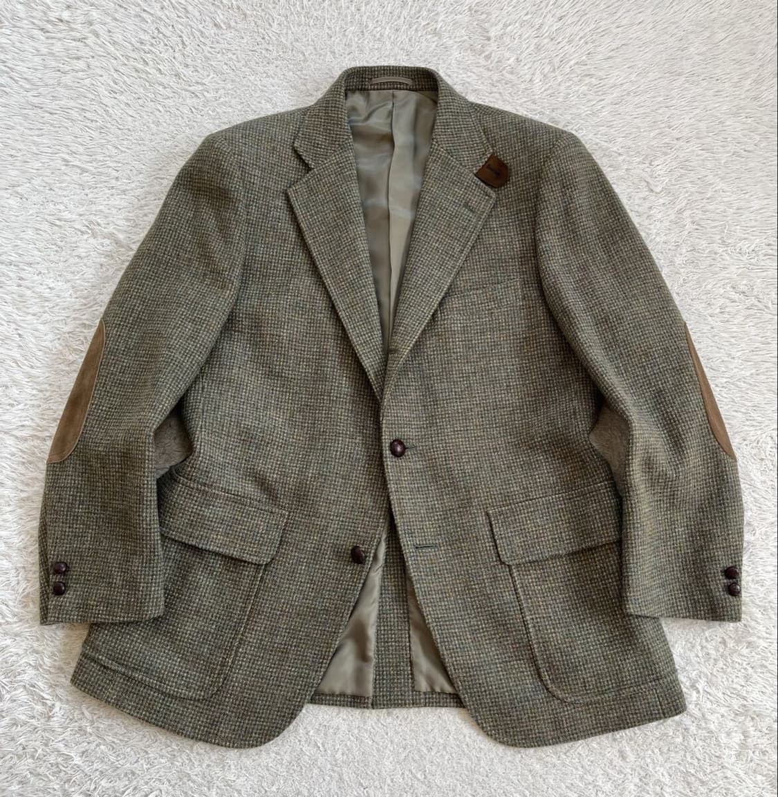 제이프레스 x 해리스트위드 트위드 자켓 상품이미지1