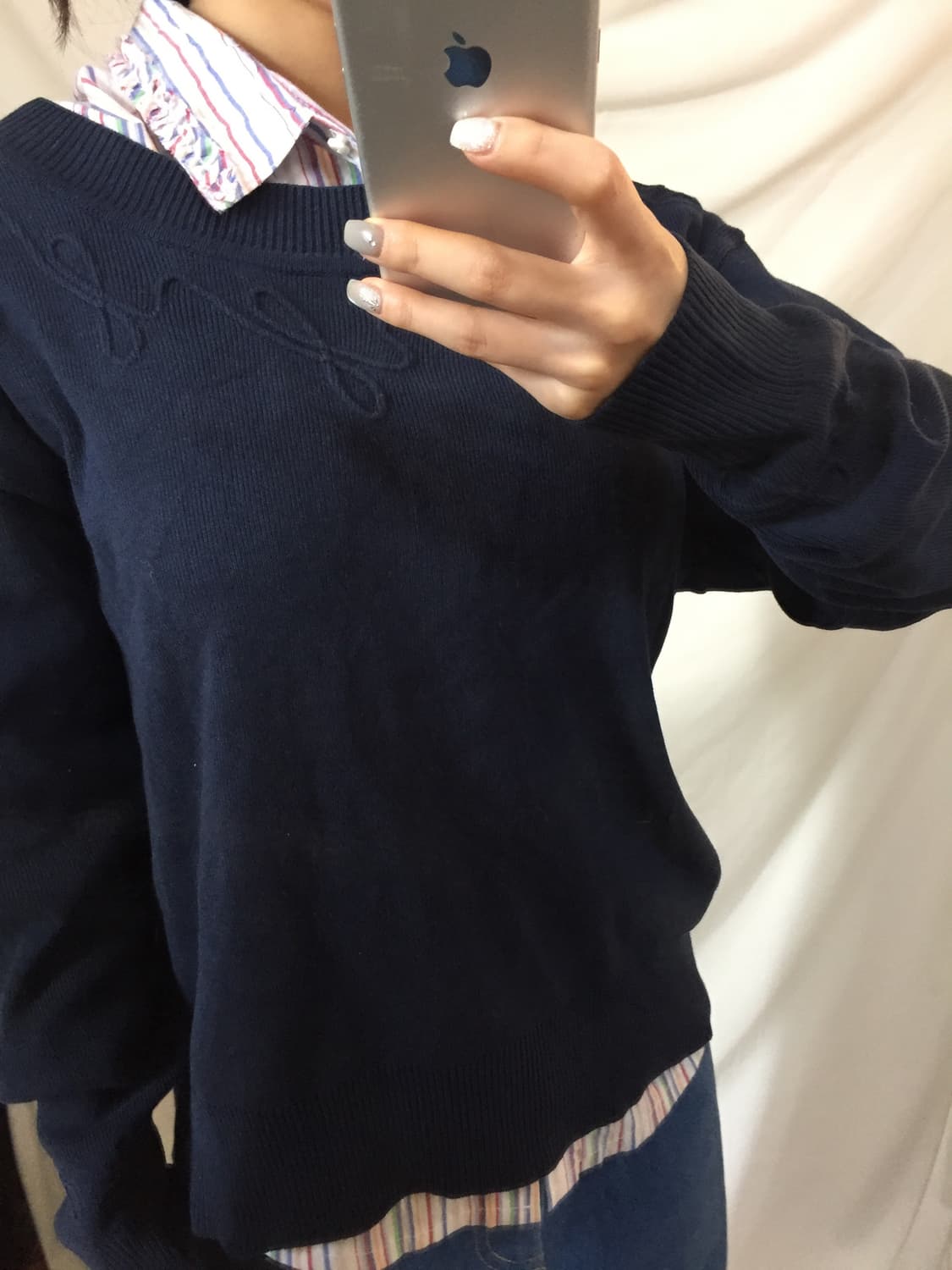 남색 니트 상품이미지9