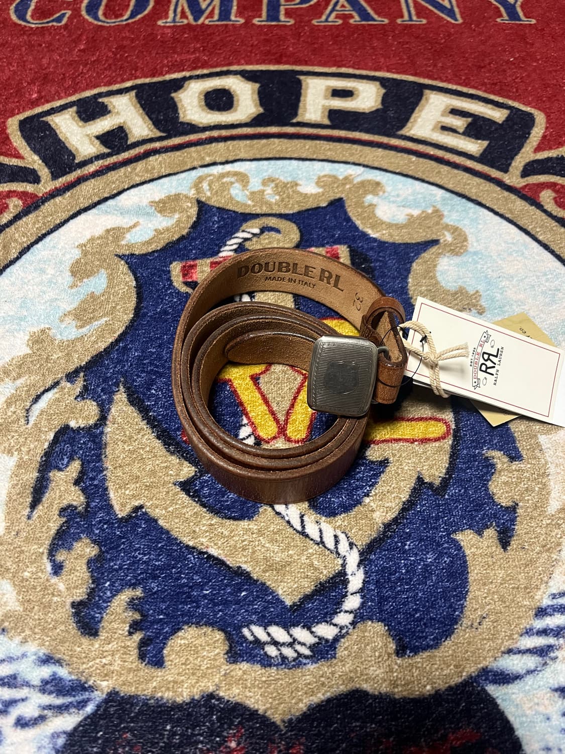 RRL 빈센스 벨트 브라운 상품이미지2