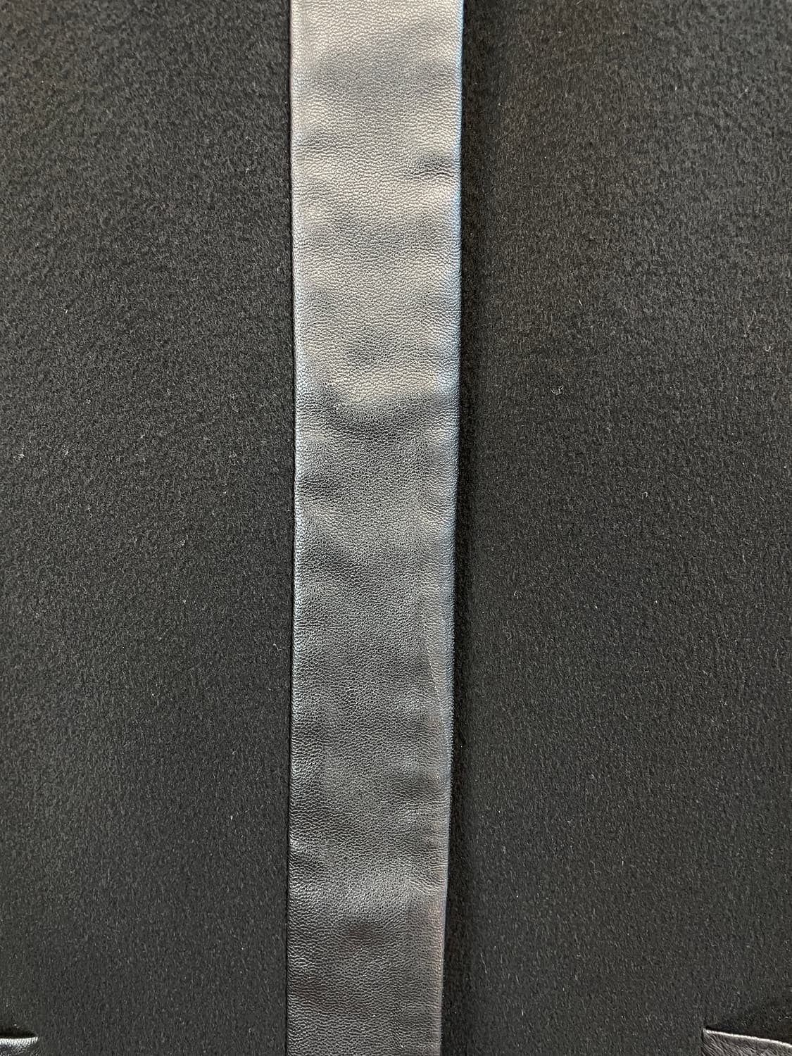 캘빈 클라인 레더 트리밍 울 베스트 상품이미지4