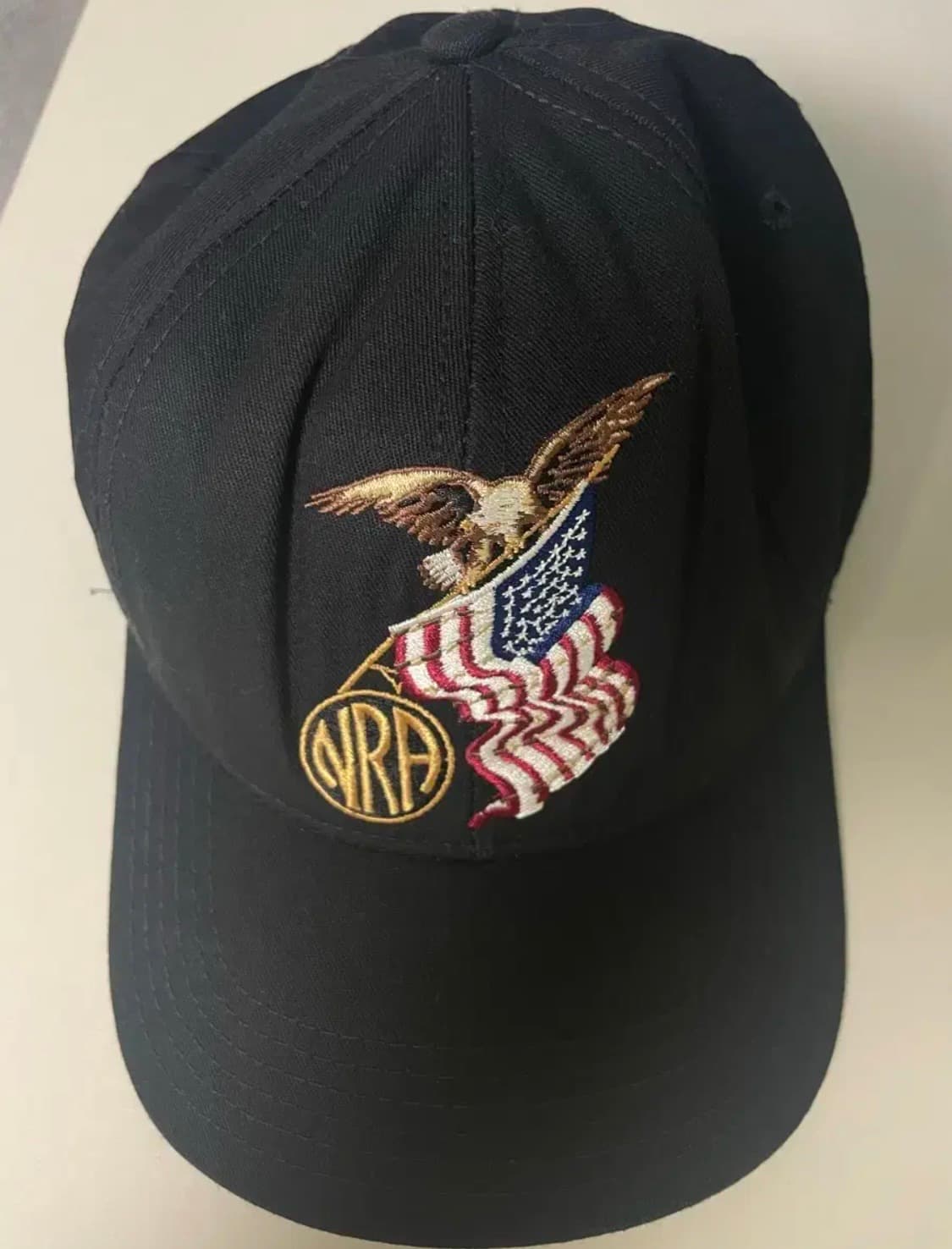 NRA 검정색 볼캡 모자(매티보이 캡) 상품이미지1