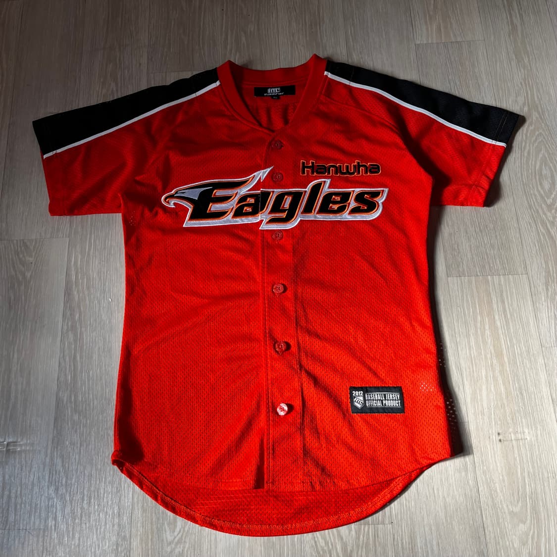 (85) 한화이글스 2012 올드 어웨이 노마킹 유니폼 한화 유니폼 져지 상품이미지1