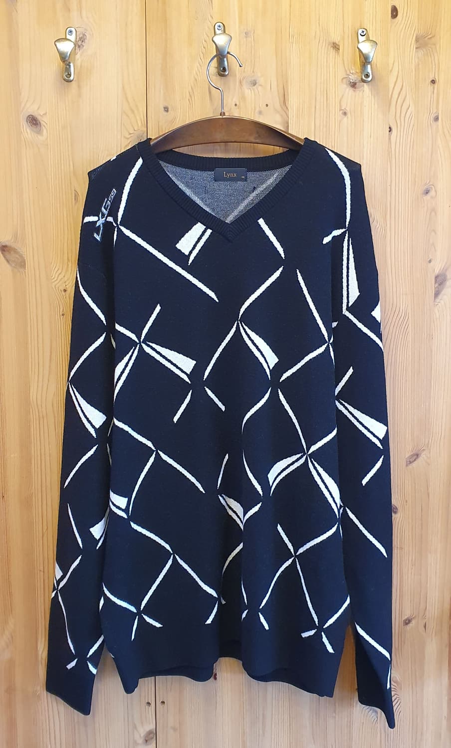 110.Lynx 브이넥 스판니트  상품이미지2