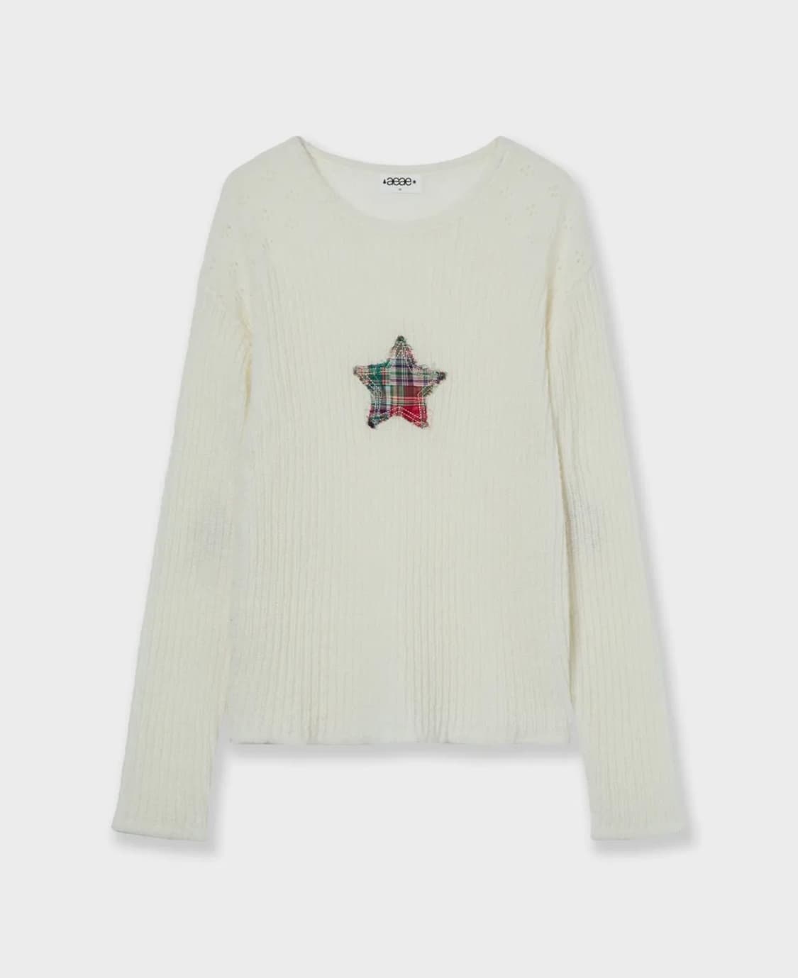 aeae sheer applique knit 상품이미지1