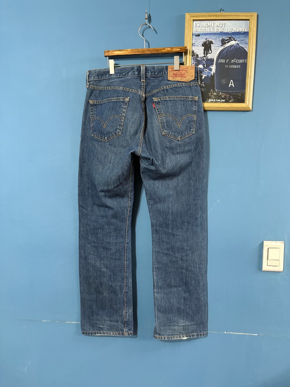 00’s Levis 501 denim pant. 상품이미지10