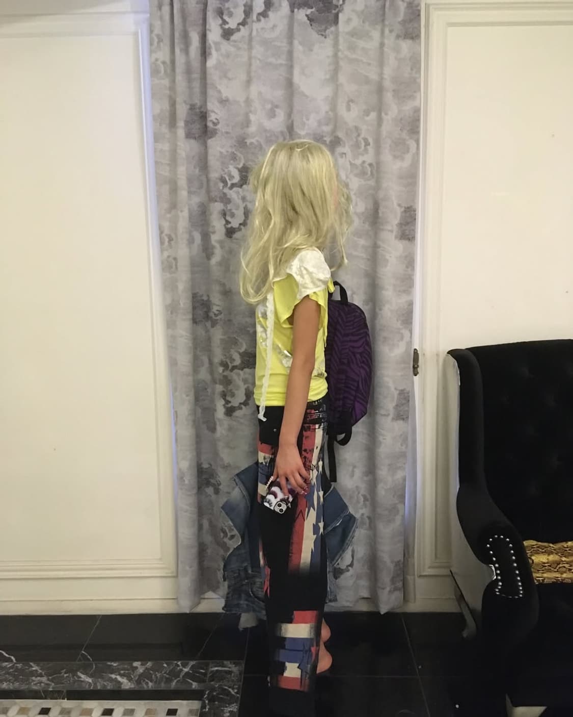 Purple zebra backpack 상품이미지7