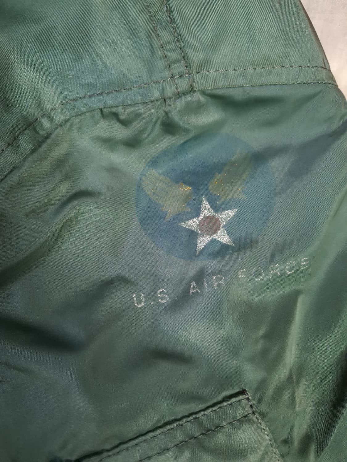 오리지날 90's 알파사 미공군 MA-1 TYPE 항공점퍼  상품이미지5