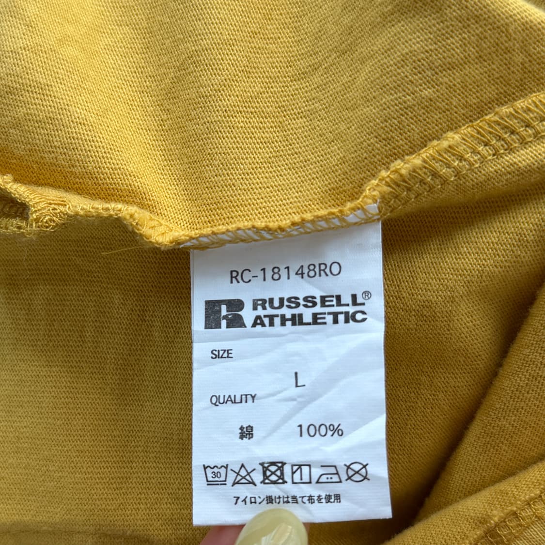 [L] 빈티지 러셀 애슬레틱 7부 후드티  상품이미지8