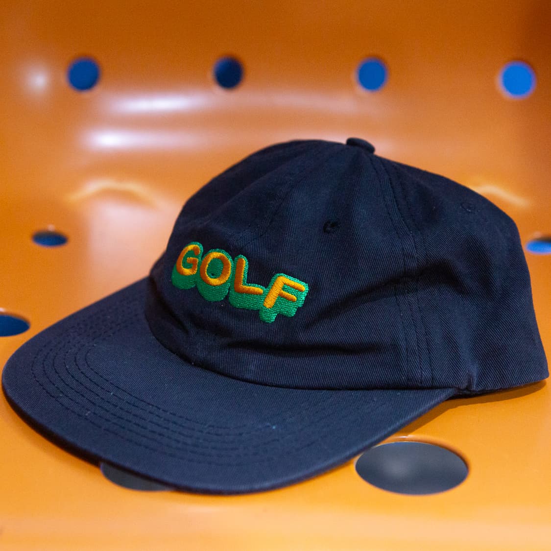 골프왕 Cartoon GOLF Logo 블랙 캡 상품이미지2