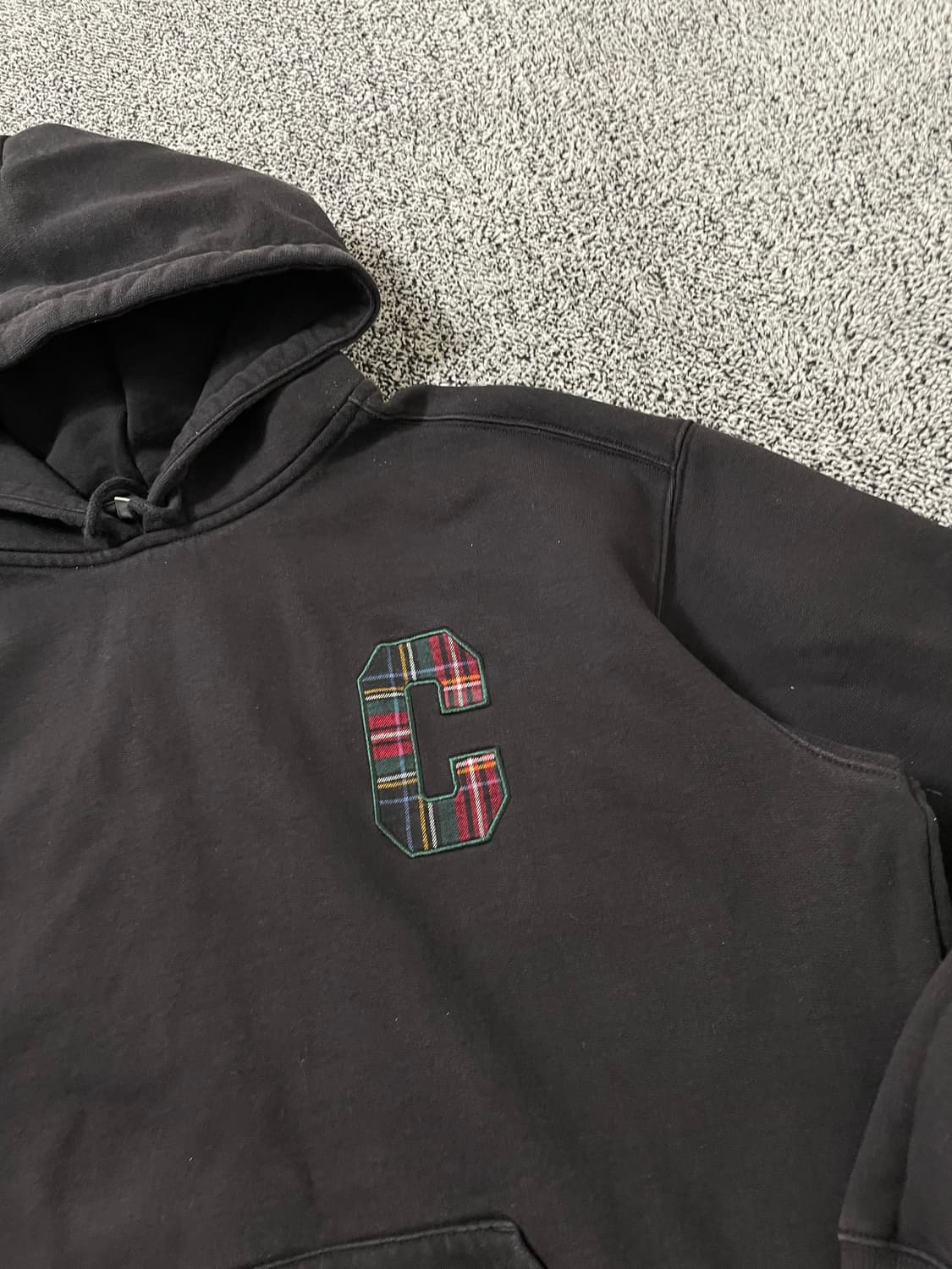 빈티지9. 칼하트 WIP 와일스 풀오버 후드 후드티 후디 블랙 기모 상품이미지2