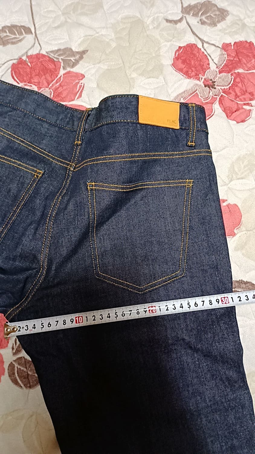 플랙 베를린 슬림청바지 실측33인치 기장109 상품이미지7