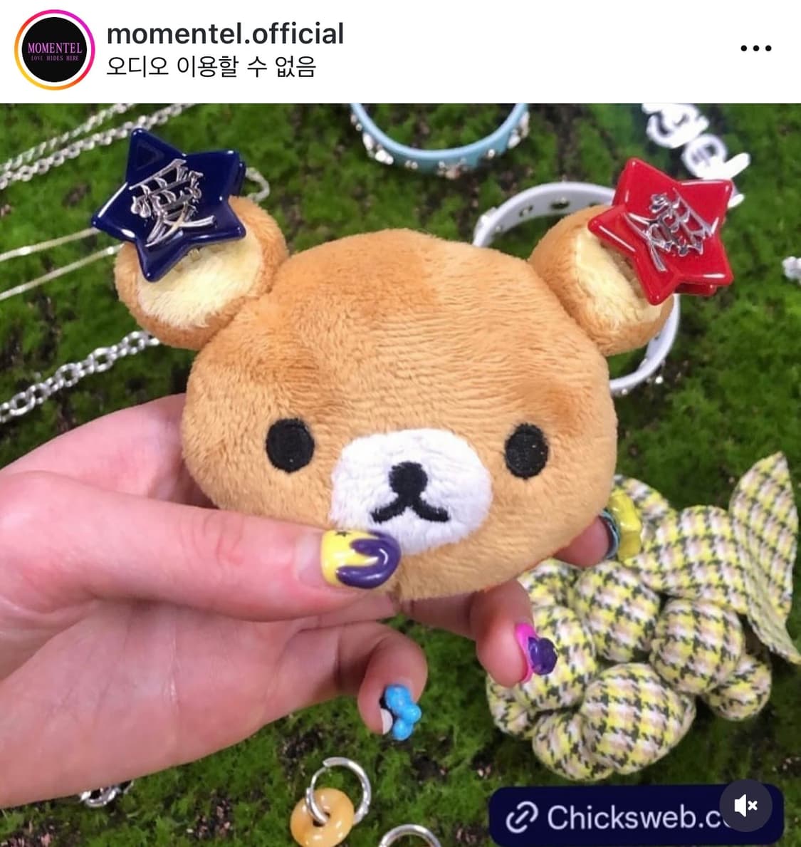 모멘텔 주얼리 별 헤어핀 상품이미지1