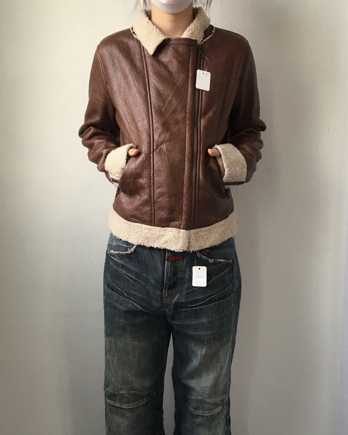 fake leather mustang 상품이미지1