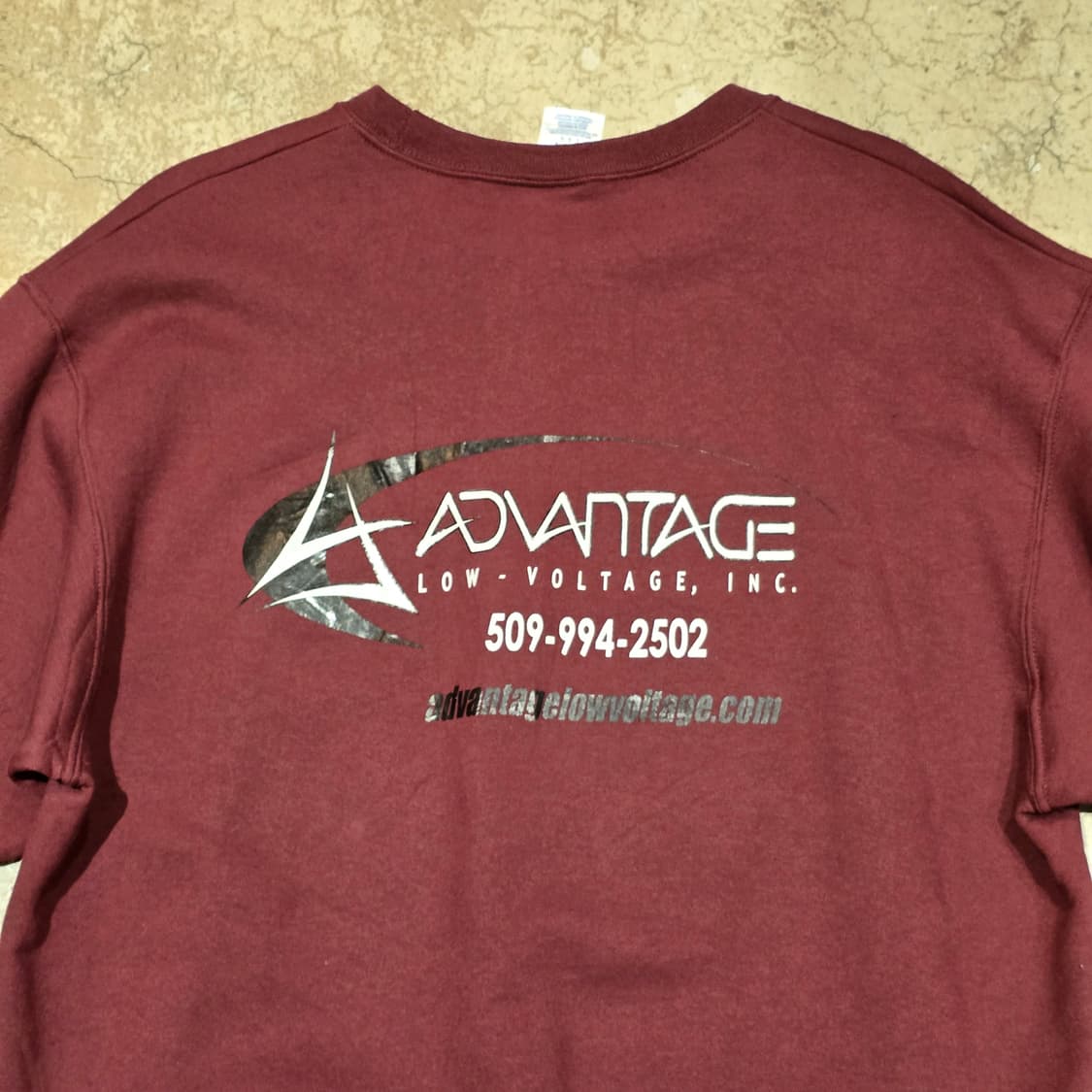 90s JERZEES NuBlend 버건디 스웨트셔츠 상품이미지5